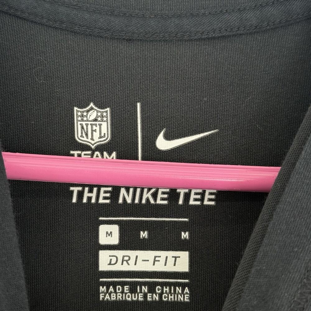 Nike NFL On Field Dri-FIT Steelers Pullover Hoodie Men's M Black Hooded Knit - Picture 4 of 10